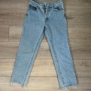 Brandy Melville Mom Jeans High Waisted Size 24